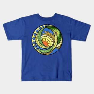 Abstraction. Ukrainian Kids T-Shirt